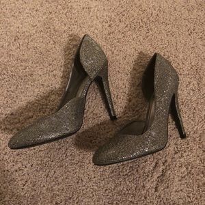 Sparkly heels